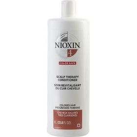 NIOXIN by Nioxin SYSTEM 4 SCALP THERAPY CONDITIONER FOR FINE CHEMICALLY ENHANCED NOTICEABLY THINNING HAIR 33.8 OZ (PACKAGING MAY VARY)