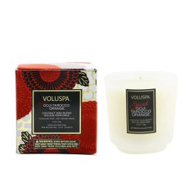 VOLUSPA - Petite Pedestal Candle - Spiced Goji Tarocco Orange 73918 72g/2.5oz