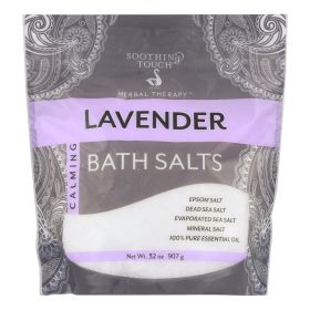 Soothing Touch Bath Salts - Lavender Calming - 32 oz (SKU: 2136679)