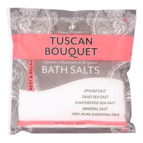 Soothing Touch Bath Salts - Tuscan Bouquet - Case of 6 - 8 oz (SKU: 2160414)