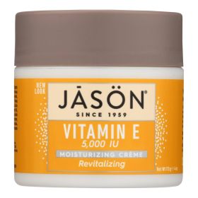 Jason Moisturizing Creme Revitalizing Vitamin E - 5000 IU - 4 oz (SKU: 513028)