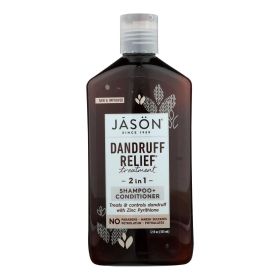 Jason Natural Products Shampoo and Conditioner - Treatment - Dandruff Relief - 12 oz (SKU: 1172337)