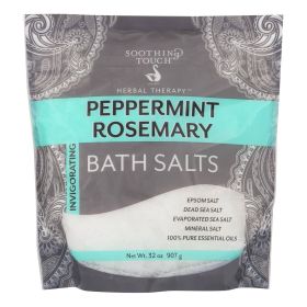 Soothing Touch Bath Salts - Peppermint Rosemary - 32 oz (SKU: 2136695)